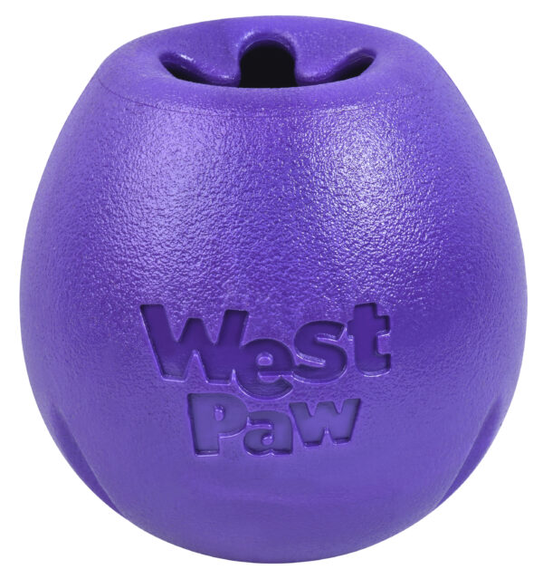 West Paw Rumbl Treat Dispensing Dog Toy - Guaranteed Tough - Image 2