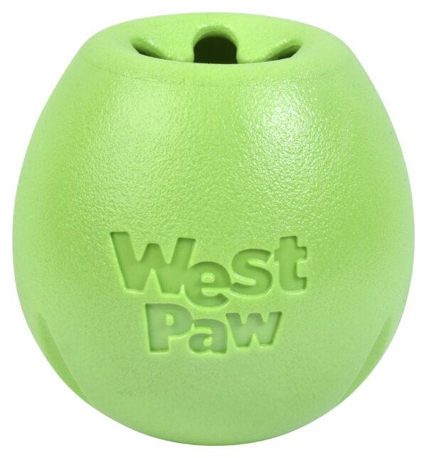 West Paw Rumbl Treat Dispensing Dog Toy - Guaranteed Tough - Image 3