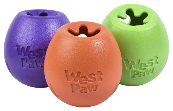 West Paw Rumbl Treat Dispensing Dog Toy - Guaranteed Tough