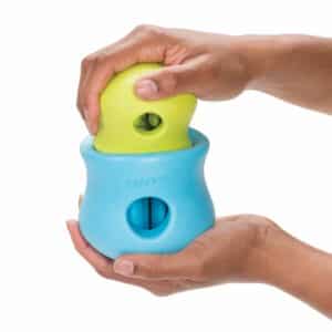 West Paw Toppl Treat Dispensing Wobbling Dog Toy & Food Bowl