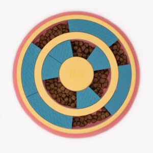 Zippy Paws SmartyPaws Puzzler Feeder Interactive Dog Toy – Wagging Wheel