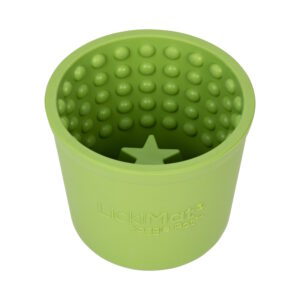 Lickimat Yoggie Pot Slow Feeder Dog Bowl